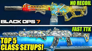BLACK OPS 7: NEW TOP 5 META LOADOUTS in SEASON 1! 👑 (BO7 Best Class Setups) BO7 Best Guns