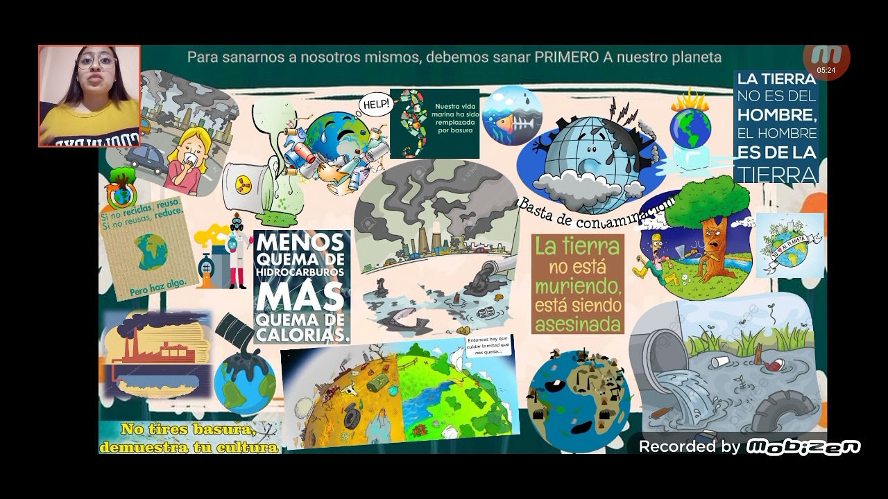 Periodico Mural Sobre La Contaminacion Del Medio Ambiente