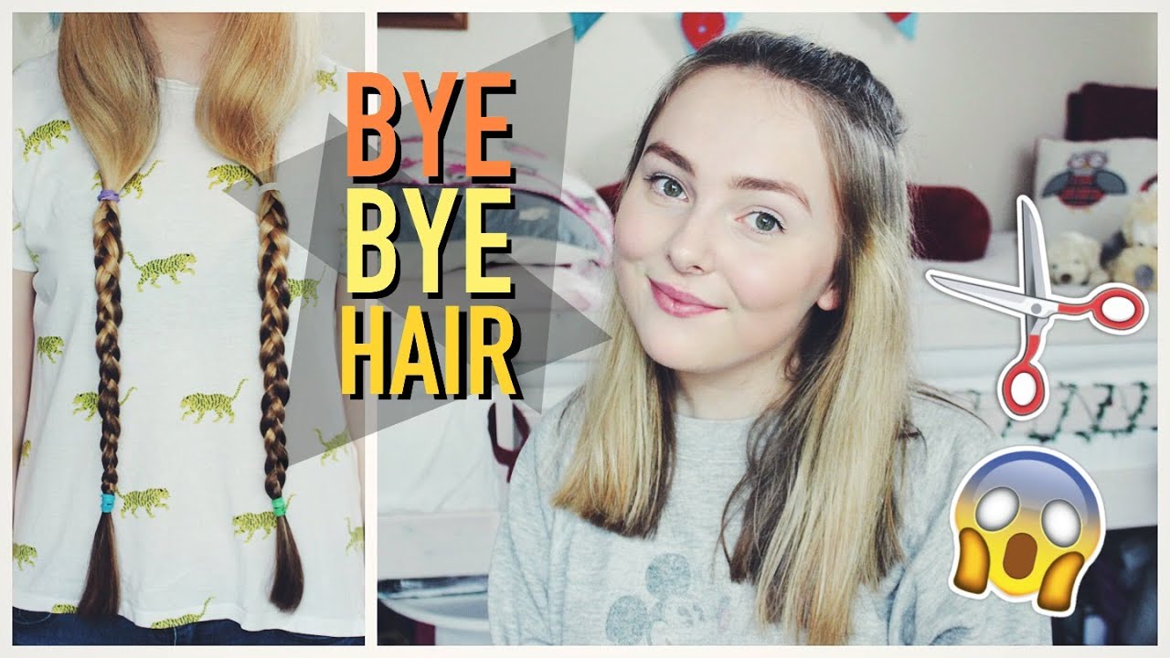 Cutting 40cm Of My Hair Off! | Kyanna