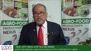 Director-General of Malaysia Productivity Corporation's Opening Remarks for the Agrolink Soft Launch screenshot 1