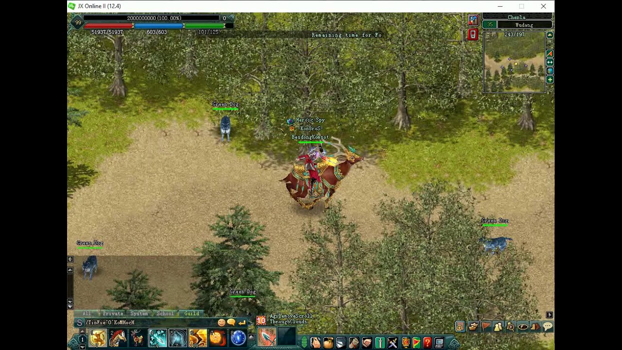 JX2 Online Sabay - ជិះក្តាន់ទេ 