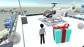 3D Driving Class Game | Gift Card near the Building  & Helicopter | Android IOS Gameplay