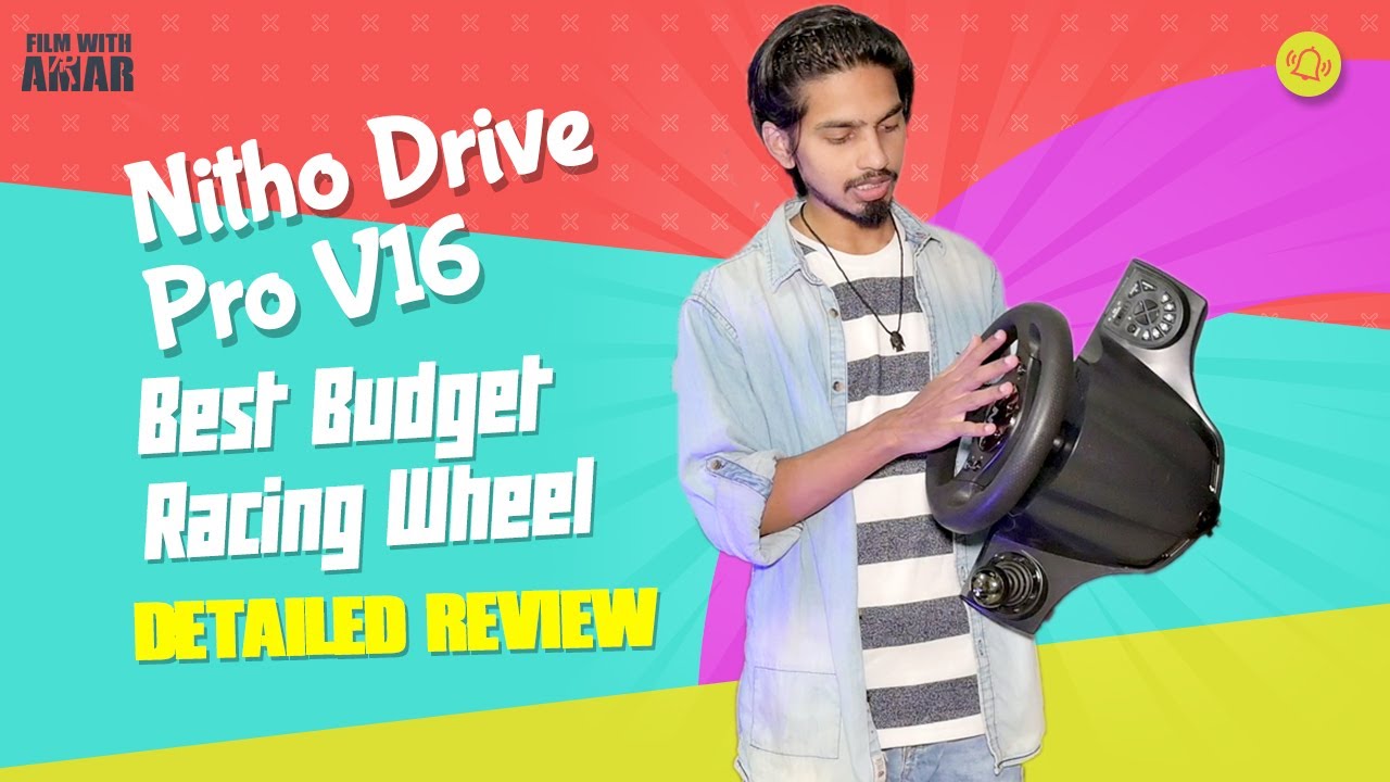 Nitho Drive Pro V16 Best budget racing Game wheel detailed review