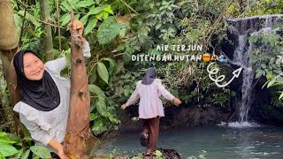 Found A Waterfall In The Middle Of The Forest minivlog adayinmylife adventure