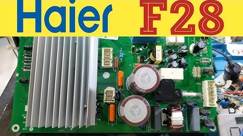 Haier DC inverter AC F28 error code