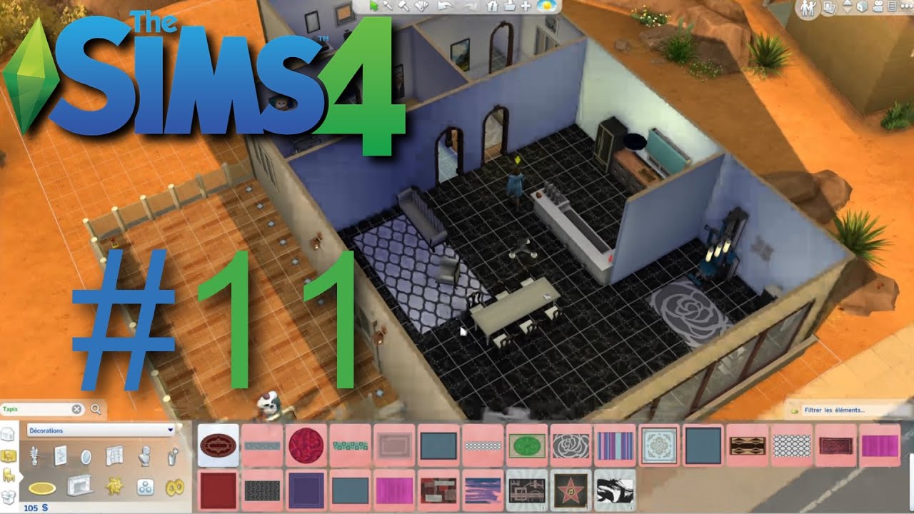 Sims4 nouvelle cuisine, nouveau salon et salle de sport ! ep11 ...