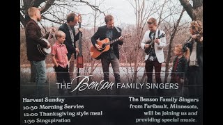 Singspiration with the Benson Family Singers!