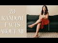 20 Random Facts About Me + GIVEAWAY | Veronica Campos