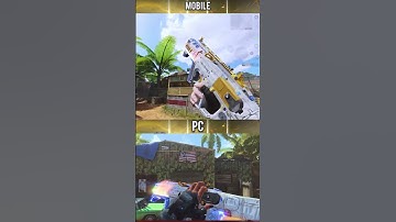 PC vs Mobile Cordite zero G codm