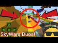 Playing Some Duos with YoHo888 (ft. Yoho888) | Minecraft | Cubecraft | SkyWars