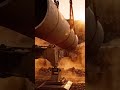 Massive Crane Lifts Giant Pipes at Sunset 🏗️ Industrial Power Unleashed!