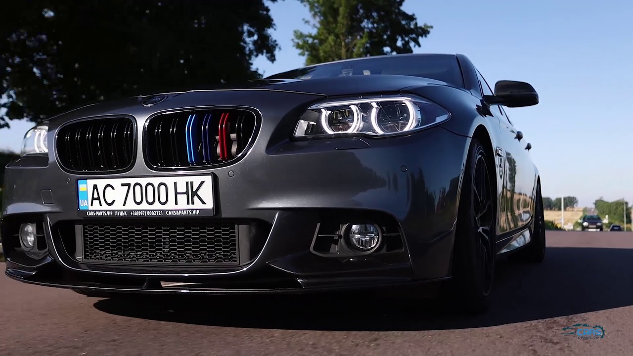 BMW F10 530D XDRIVE 320 hp 2016 - YouTube