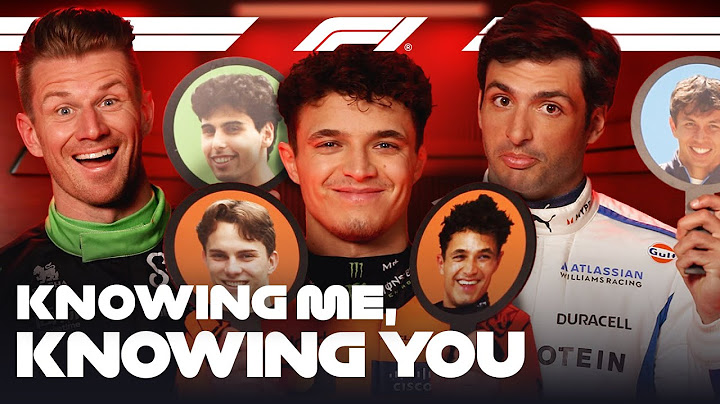 How Well Do F1 Drivers Know Their Team Mates? | Knowing Me, Knowing You!