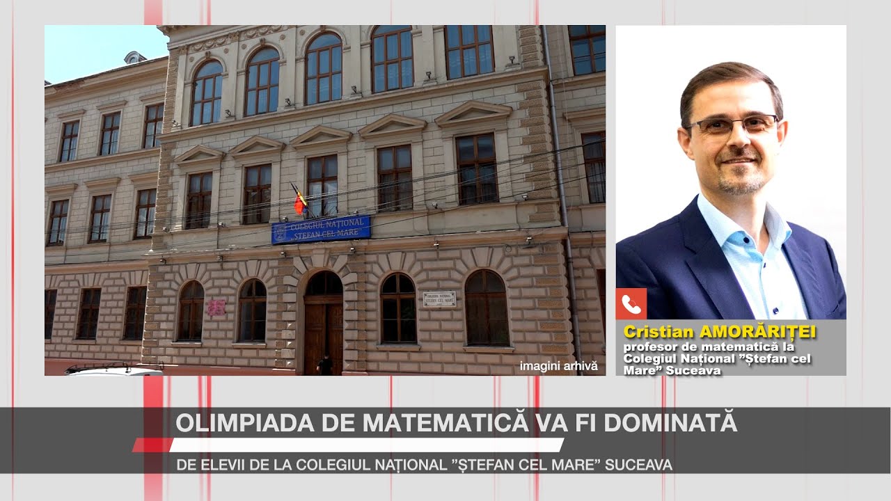 Olimpiada de Matematică va fi dominată de elevii de la CNSCM Suceava