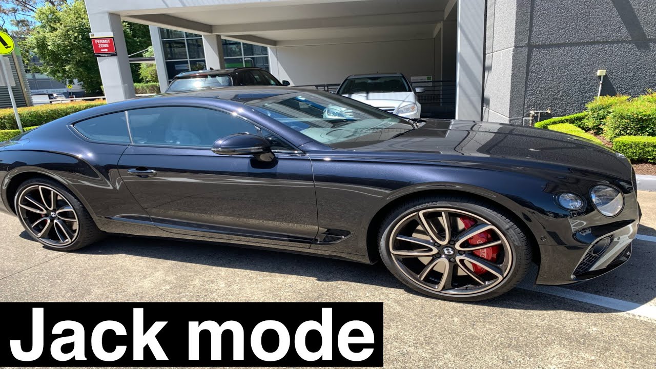 How to put a Bentley Continental in Jack mode. 3rd generation YouTube