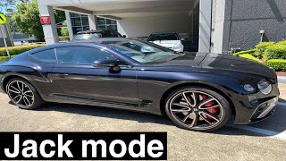 Player Profile How to put a Bentley Continental in Jack mode. 3rd generation