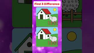 Easy Picture, Hard Game 🔥 | Spot the Difference🥸 #puzzlegames #findthedifference #iqtest