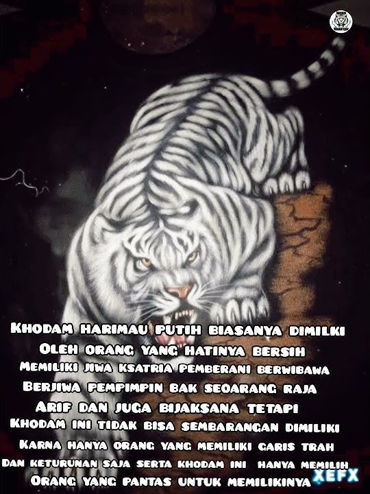 story wa khodam harimau putih spesial tahun 2022 padepokan pangeran sejati