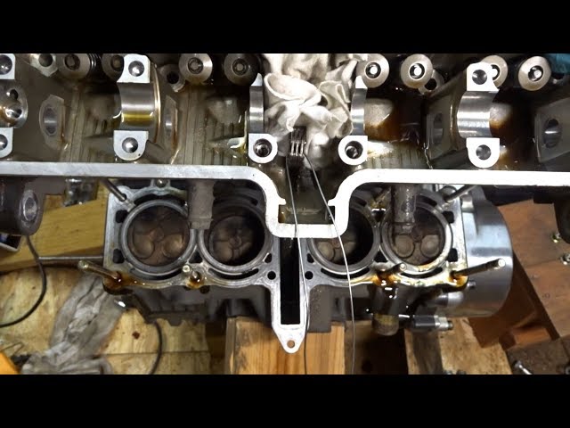 シリンダーヘッドの取り外し【Bandit250 GJ77A】 - YouTube
