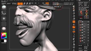 Basic Interface To Getting Started in Zbrush