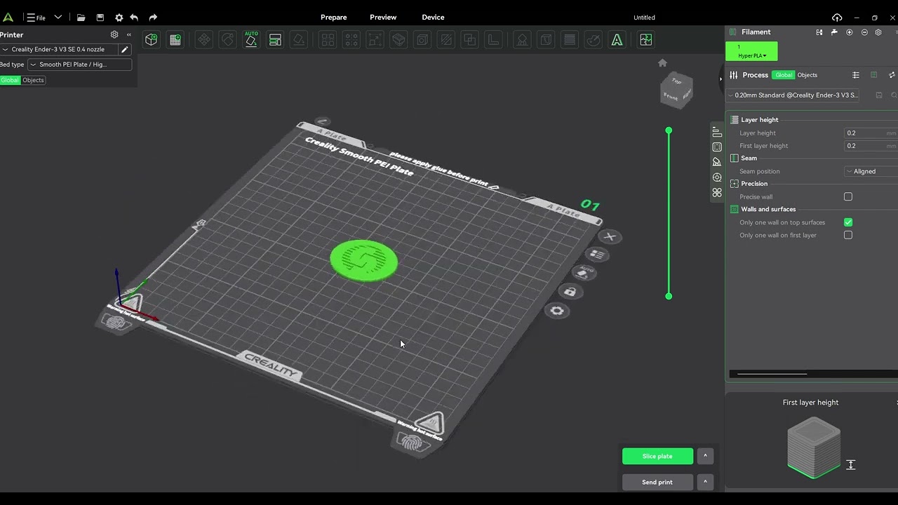 HOW TO USE Creality PRINT 6.1 (Quick Print Guide)