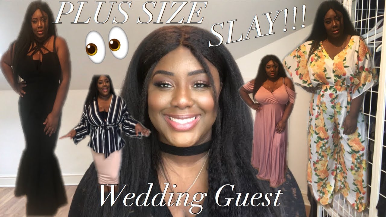 boohoo wedding guest dresses plus size