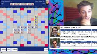 Expert Scrabble Game - Jackson Smylie vs. Will Anderson screenshot 4