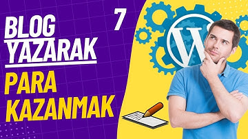 Wordpress Nasıl Kullanılır? Wordpress Ayarları | Adım Adım Site Kurulumu - 7
