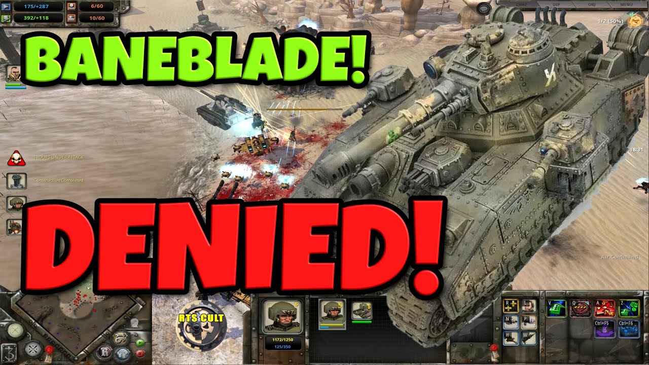 Так близко к Baneblade! Tau Crush Mars Pattern Command 