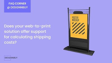 Can WebtoPrint  Calculate Shipping Costs for Large Format Printing? | FAQ for Sign & Banner Printers