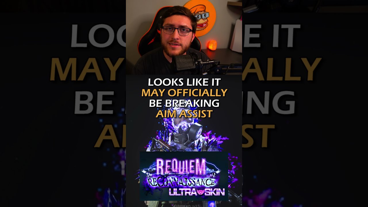 Crystalized Weaver Skin In Call of Duty Is Possibly BREAKING Aim Assist For Other Players! | SHORTS