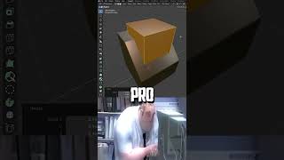 Noob vs Pro: HARD SURFACE Editável com Boolean #blendertutorial