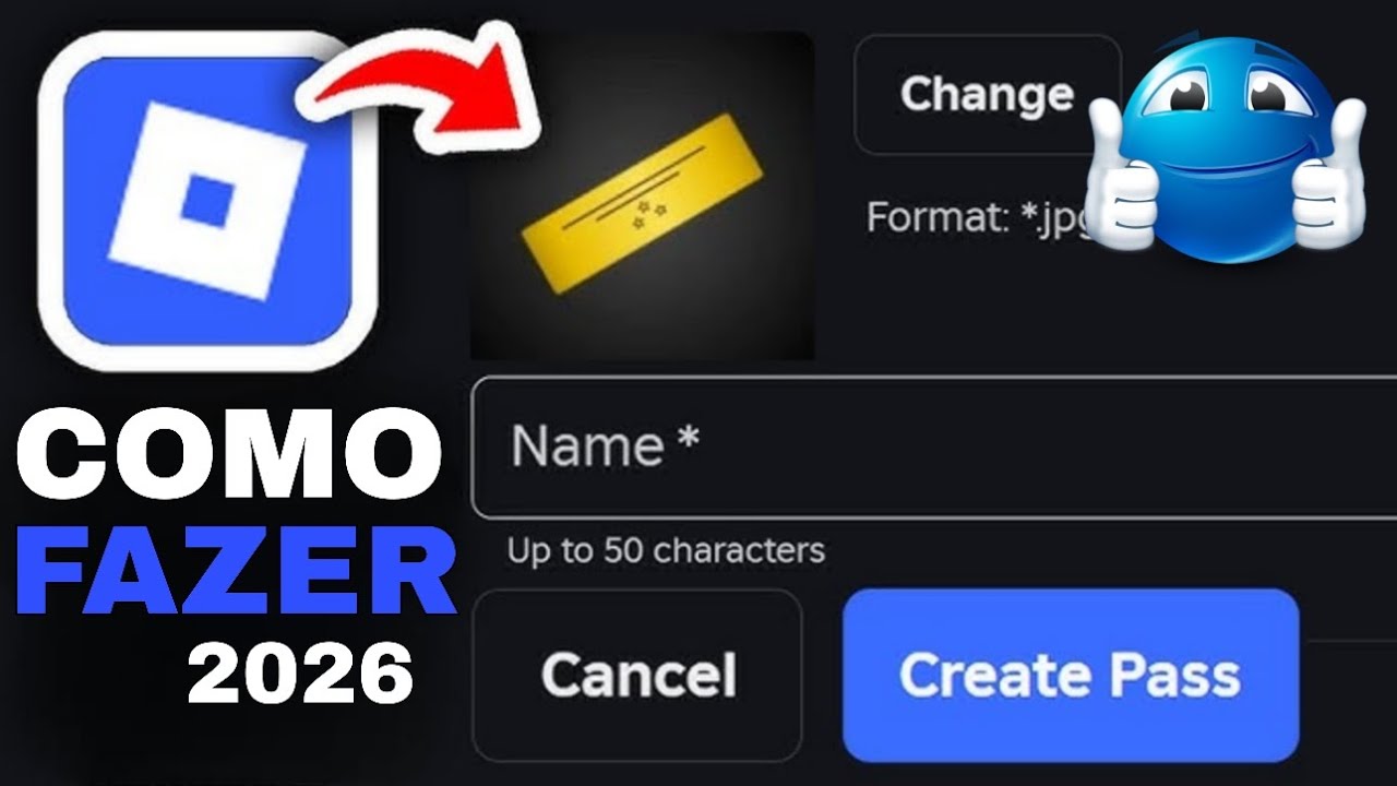 Como Criar Gamepass no Roblox (2026 ATUALIZADO) - YouTube