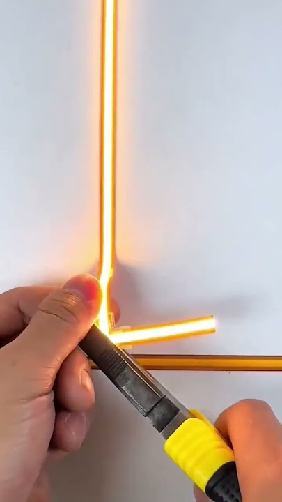 Cut Free Light Strip   L-Angle Connectors Suitable for profile lighting #LED #lightstrip  #Connector