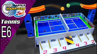 Marble Champions ┆ E6 Marble TENNIS ┆ by Fubeca's Marble Runs