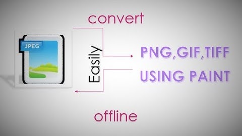 how to convert jpeg to gif /PNG/BMP/BITMAP/TIFF | VISE VERSA| OFFLINE