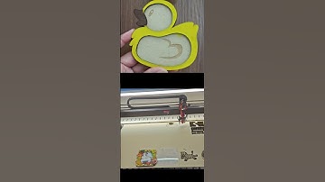 Redsail laser engraving and cutting wooden duck