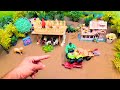 diy mini tractor how to make cowshed | tractor wali video science project