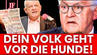 💥 Plötzlich hält Peter Hahne diese Zeitung hoch!   Steinmeier trifft danach der Schlag!