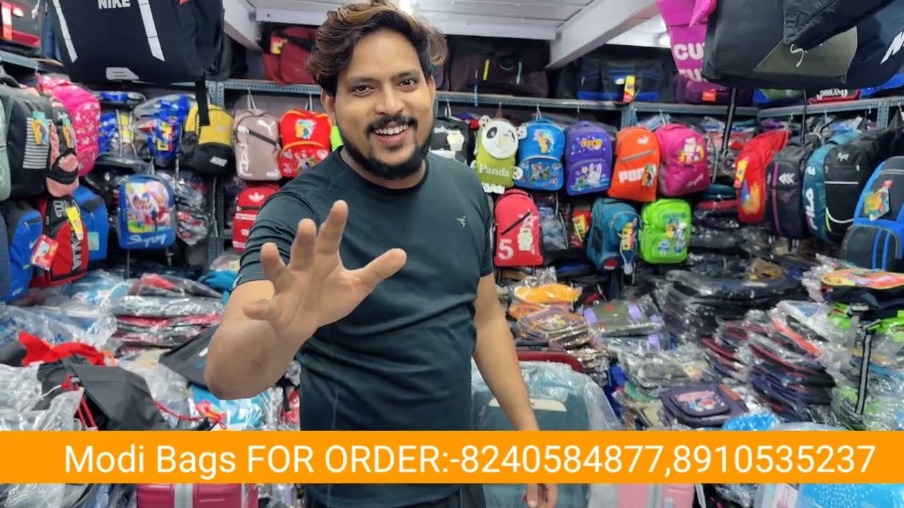 Top School Bag Manufacturers in Kolkata | Wholsale bag suppliers in kolkata #modi @originalmodibags
