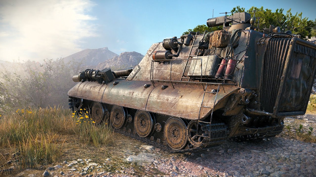 Jg Pz E 100: Смерть Двигается Медленно - World of Tanks