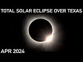 Texan Totality: The 2024 Total Solar Eclipse