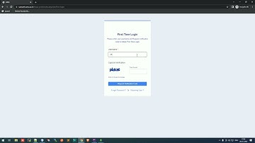 First Time Login in AMU Samarth ERP