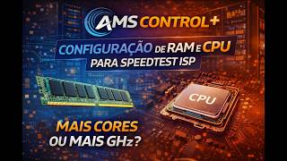 Configuração de RAM e CPU para SpeedTest ISP - Adriano Medina | AMS SOFT screenshot 5
