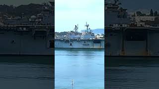naval ship spotted my cam in San Diego California #tour# museum #shorts