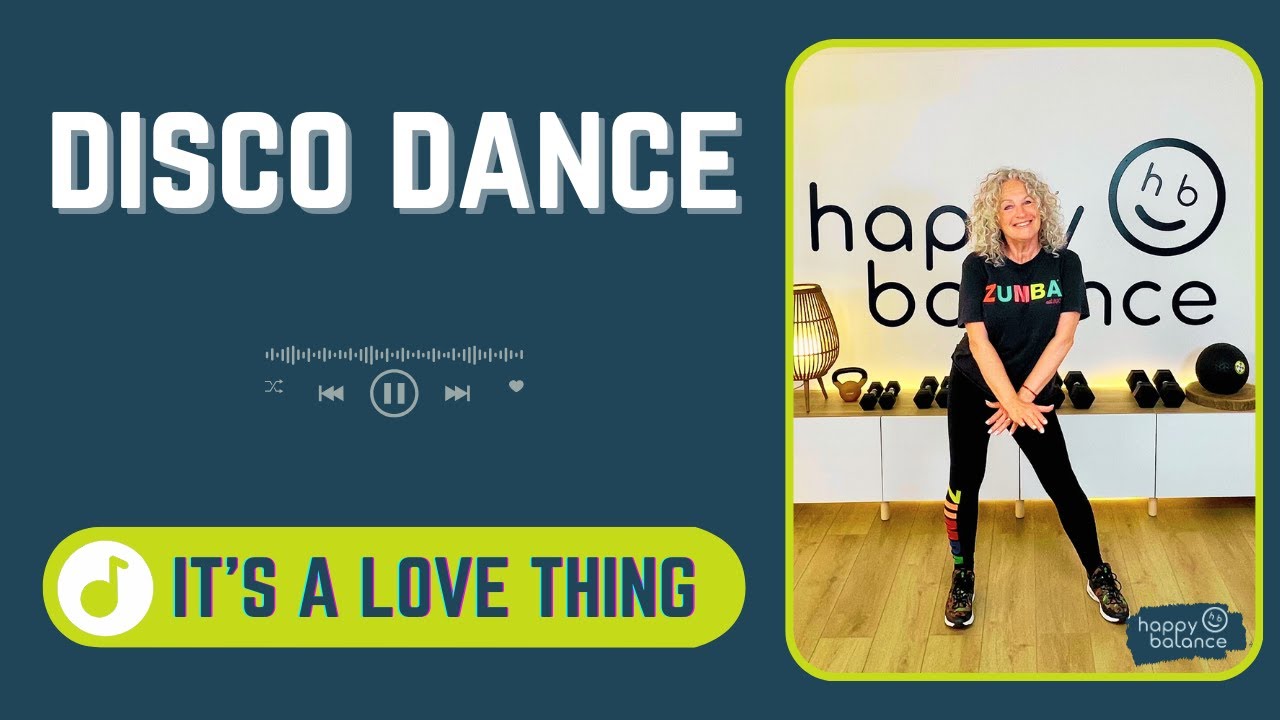 'IT'S A LOVE THING' by The Whispers | DISCO Dance | Zumba® | Zumba Gold® | Fun retro disco vibes