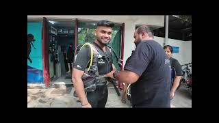 Scuba Training with Aai! 🤿💙 | Mi Challo Goa La – Pool Session Before the Dive | Goa Vlog Part 2
