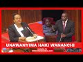 MBUNGE MASHIMBA NDAKI ASHUSHA NONDO NZITO WAJIFUNZE UNAWANYIMA HAKI WANANCHI INAKATISHA TAMAA