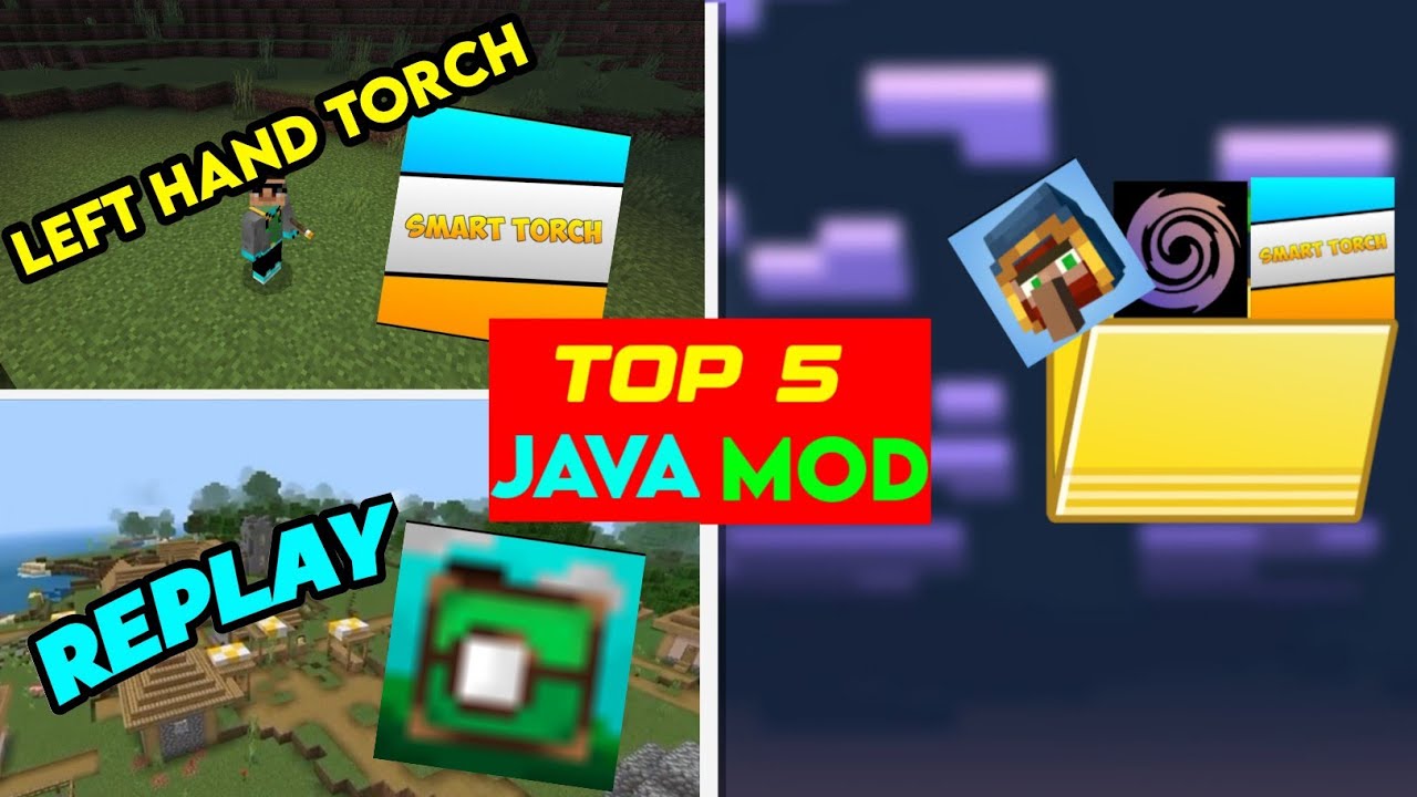 TOP 5 BEST SURVIVAL MODS FOR MINECRAFT PE 1.20 I LATEST MODS I SUPERB ...