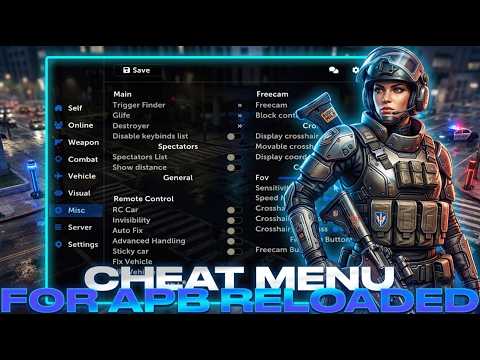 🔥BEST APB RELOADED CHEAT MENU 2026 — MANY FUNCTIONS + FREE!😱